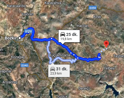 KONYA BOZKIR YELBEĞİ MAH. 2.482M² TARLA SATILIKTIR - KONYA BOZKIR fotoğraf 5